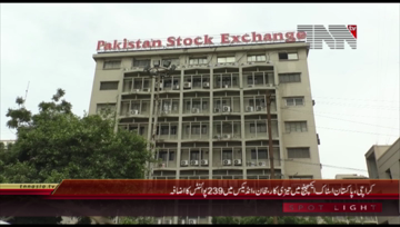 Karachi- Pakistan Stock Exchange, 100 Index rises by 239 Points