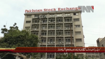 Karachi- Pakistan Stock Exchange, 100 Index rises by 443 Points