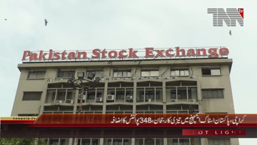 Karachi- Pakistan Stock Exchange, 100 Index rises by 348 Points 