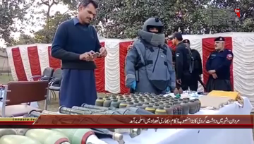 Mardan- Police Targeted Action, Heavy Weapons Recovered

