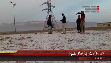 Quetta- Snowfall in Quetta