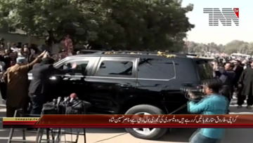 Karachi- Information Minister Sindh Nasir Hussain Shah Media Talk

