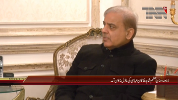 Lahore- CM Punjab Shahbaz Sharif meets PM Shahid Khaqan Abbasi

