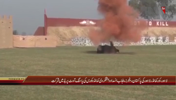Lahore- Passing out Parade of Pakistan Rangers Punjab Anti Terrorist Commando Course Serial-26 was held at Rangers Battle School, Rakhtera

