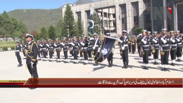 Islamabad- CNS Admiral Zafar Mehmood Abbasi meets Chief Italian Navy

