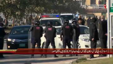 Islamabad- PML(N) Leader Capt (r) Safdar Media Talk

