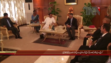 Karachi- Governor Sindh Muhammad Zubair meets President Srilankan