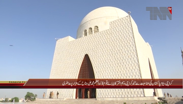 Karachi- Pakistan Day Celebration, Mayor Karachi Waseem Akhtar Media Talk