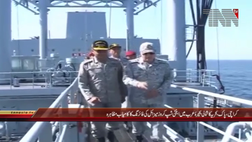 Karachi- Pakistan Navy conducts successful firing of Anti-ship Cruise Missile in the North Arabian Sea