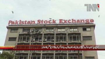 Karachi- Pakistan Stock Exchange Rises by 176 Points