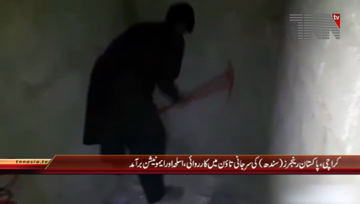 Karachi- Sindh Rangers Targeted Action, Weapons Recovered