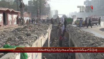 Peshawar- Local Administration Destroy Underpass,Ctizens Facing Problem