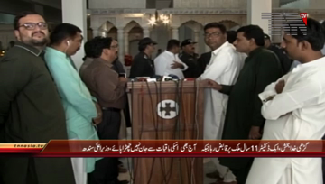 Garhi Khuda Bakhsh - CM Sindh Syed Murad Ali Shah Media Talk