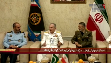 Islamabad- CNS Admiral Zafar Mehmood Abbasi visits Iran