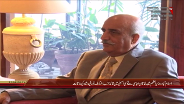 Islamabad- PM Shahid Khaqan Abbasi meets Opposition Leader National Assembly