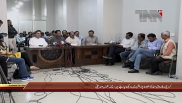 Karachi- MQM Bahadurabad Khalid Maqbool Siddiqui press Conference