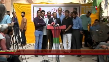 Karachi- MQM PIB Farooq Sattar Press Conference