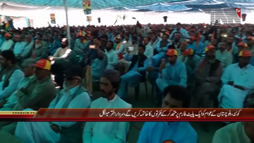 Quetta- Sardar Akhtar Mengal Addresses