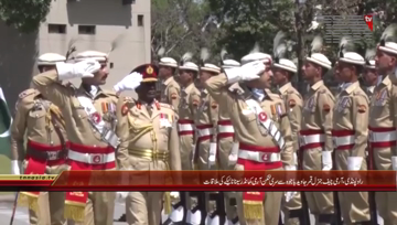 Rawalpindi- Commander Sri Lankan Army called on General Qamar Javed Bajwa