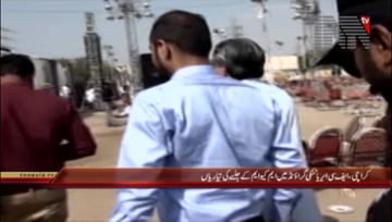 Karachi- MQM Pakistan Amir Khan Media Talk