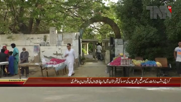 Karachi- Shab-e- Bara'at People Goes to Graveyard (Society Graveyard)