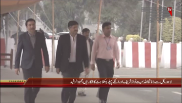 Lahore- PTI Mehmood ul rasheed Media Talk