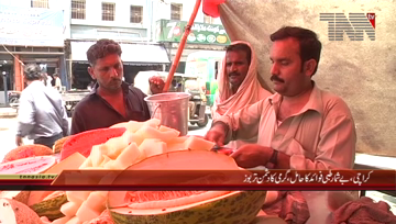 Karachi- Watermelon Demand Increase In Hot Weather