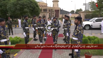 Lahore- Chief Of Naval Staff Admiral Zafar Mahmood Abbasi visits Navy War College