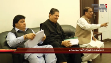 Lahore- PML(N) President Shahbaz Sharif meets PML(N) Sindh Delegation