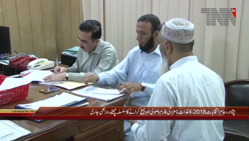 Peshawar- Election 2018, Nomination Papers Submitted