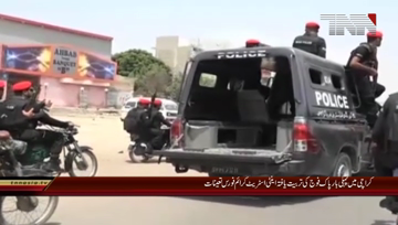 Anti- Terrorist Crime Force Deployed Pak Army In Karachi