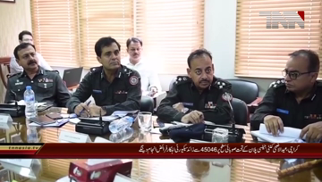 Karachi- IG Sindh chairs High Level Meeting