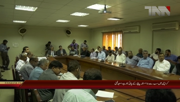 Karachi- Provincial Minister for Local Government Saeed Ghani Media Talk