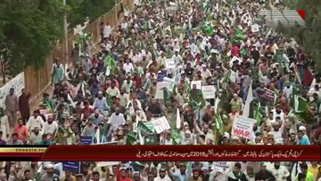Karachi- TLP Protest Against Holland & Election Result