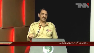 Rawalpindi- PM Imran Visits GHQ Gets Briefed Defence Security DG ISPR