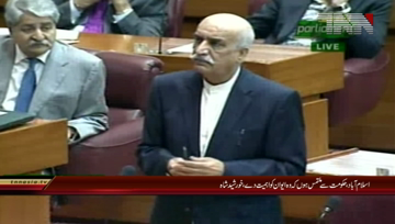 Islamabad-  Khurshid Shah Adresess