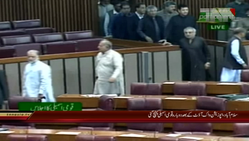 Islamabad- Opposition Come Back in NA After Walkout