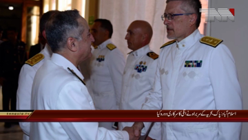 Islamabad- Pak Navy chief officially visited Italy