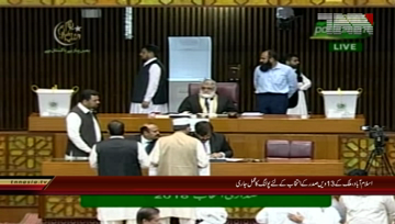 Islamabad- Polling under way to elect Pakistan's 13th president