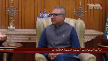 Islamabad- President Arif Alwi Meet trade Minister of Kuwait