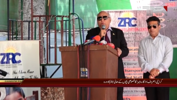 Karachi- Actress Meera visits Special Children School.