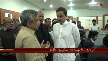 Karachi- Advisor to CM Murtaza Wahab Media Talk