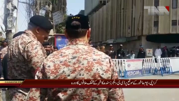 Karachi- DG Rangers Sindh visits Juloos.