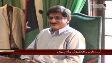 Karachi- I.G Sindh Kaleem Imam Meets CM Sindh Murad Ali Shah