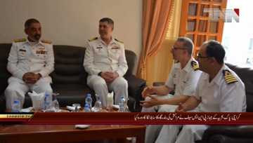 Karachi- Navy ship visits Morocco's port
