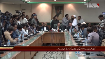 Karachi- Provincial Minister Saeed Ghani visits