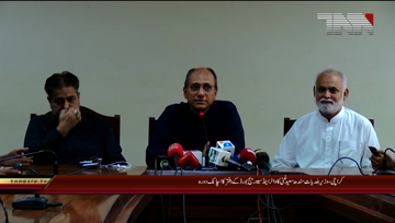 Karachi- Provincial Minister Saeed Ghani visits Water Board
