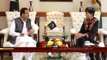 Lahore- CM Punjab Meet DIFD President in Pakistan