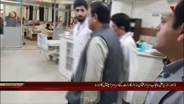 Lahore- CM Punjab visits the hospital at night's hospital
