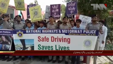 Punjab-Safety Walk is organized by Gujranwala Motorway Police